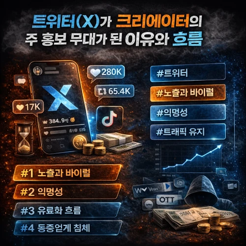 트위터 크리에이터 생태계